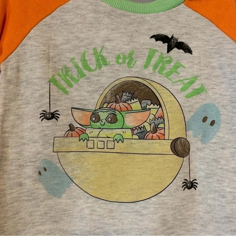 NWT. STAR WARS Baby Yoda 2Pc Halloween Set